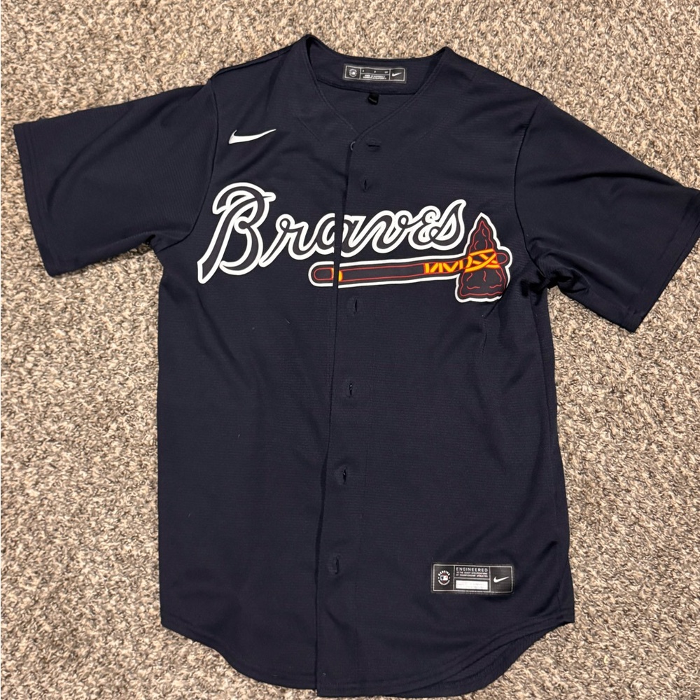 Nike Navy MLB Genuine Merchandise Jersey Top